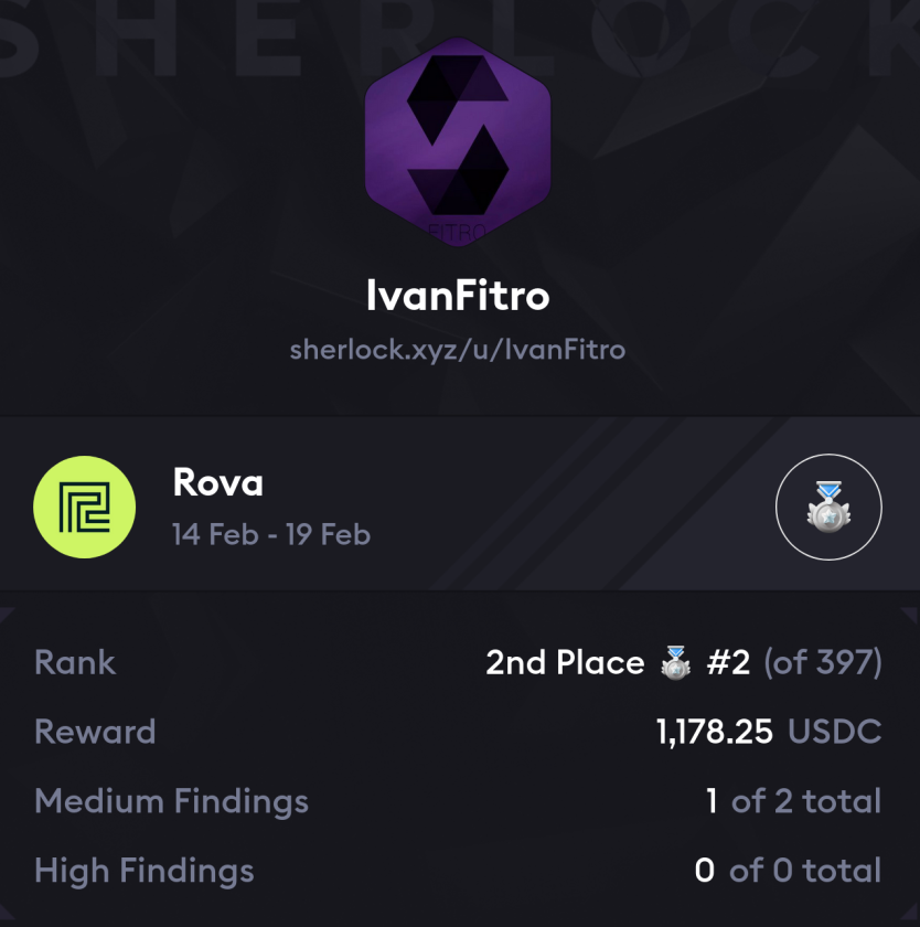 Sherlock — Rova